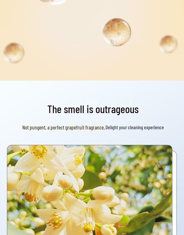 Bathroom Deodorizing Glass & Tile Cleaner Spray - Effective Sterilization & Descaling Solution