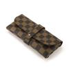 Plaid Leather Sunglasses Case - Soft Eyeglass Holder for Men and Women