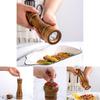 Cooking And Salt Pepper Grinder Hand Movement Oak Wood Pepper Mill Tool Kitchen