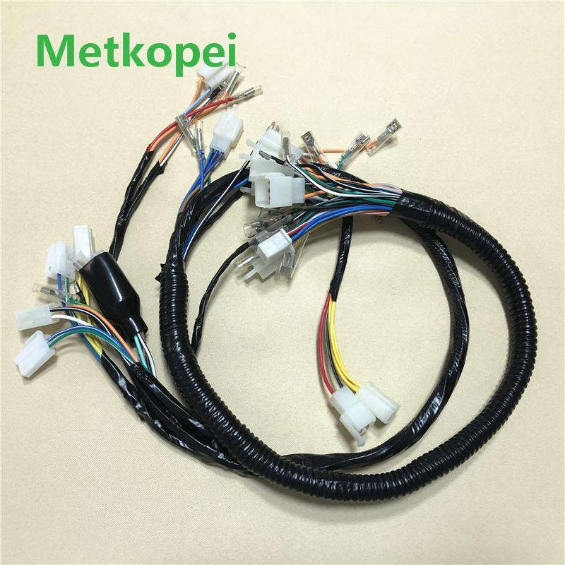 Motorcycle Wire Cable Assembly GN125 Full Vehicle Cable Line for Suzuki 125cc GN 125 Full Vehicle Wire