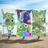 Comic Keroro Towel Beach Shower Bath Travel Lightweight Skin Friendly for Pool Camping Cruise Summer
