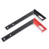 30-90 Degree Square with Marking Hole Measuring Ruler 12inch Combination Square for Measuring Woodworking