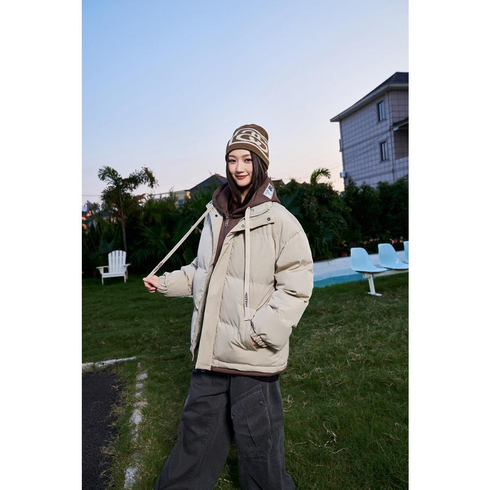 

Многоцветная куртка с хлопковой набивкой, модное и универсальное японское пальто свободного кроя для мужчин и женщин на зиму 4XL