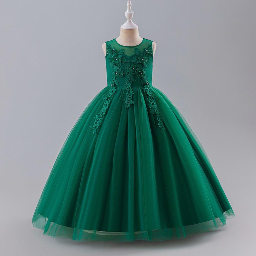 Girls Princess Gown Performance