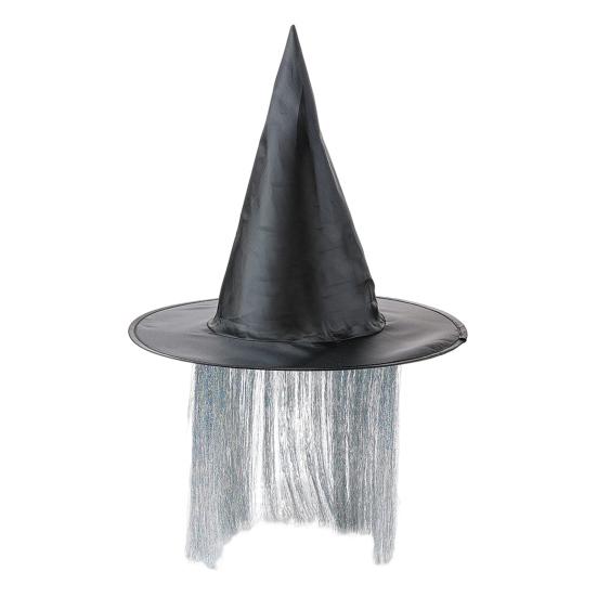 Women Witch Hat Dark Mysterious Style Oxford Cloth Witch Hat