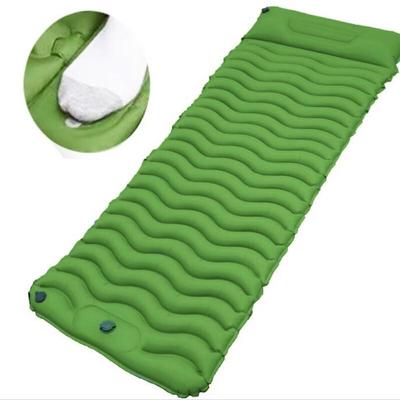 Portable TPU Nylon Inflatable Camping Sleeping Pad