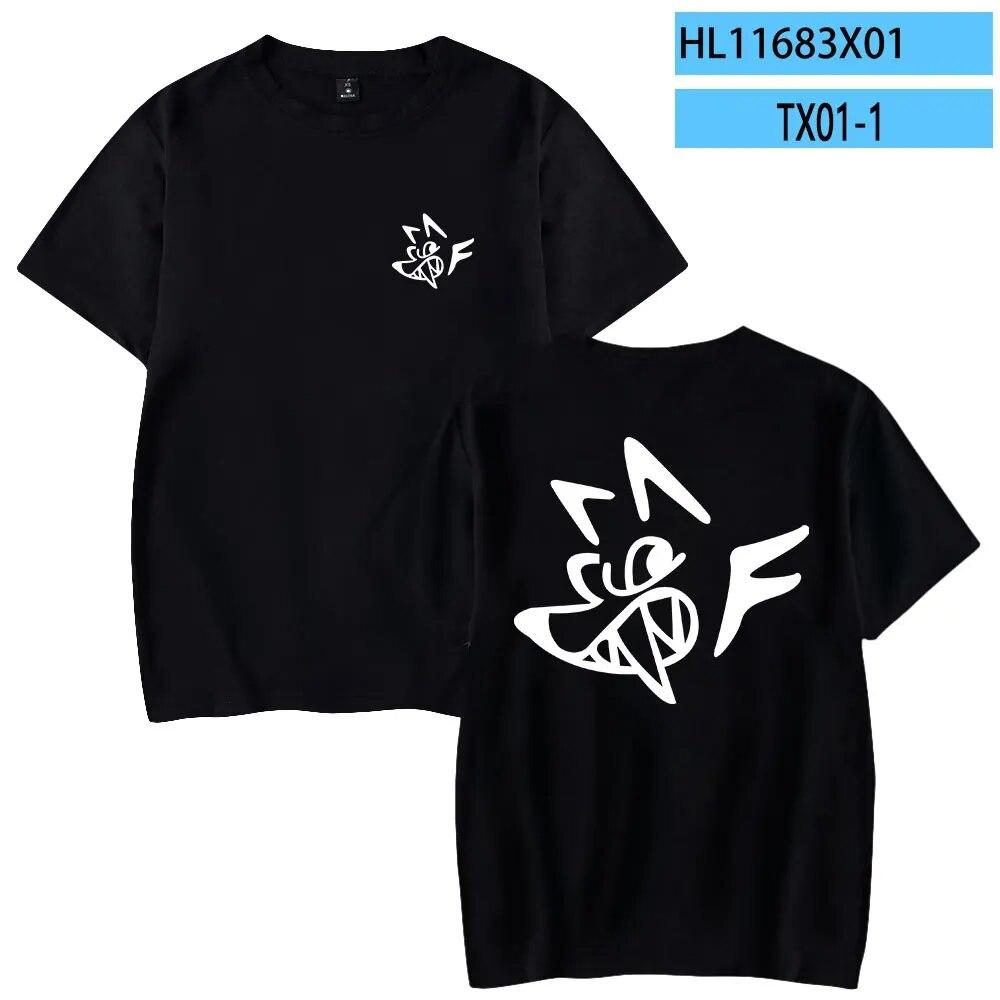 Digimon Adventure Anime 2023 Neues Digimon Seekers T-Shirt Crewneck Kurzarm T-Shirt Damen Unisex T-Shirt Harajuku Kleidung Unisex