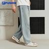 FILA FUSION Retro Slim-Fit Washed Denim Jeans