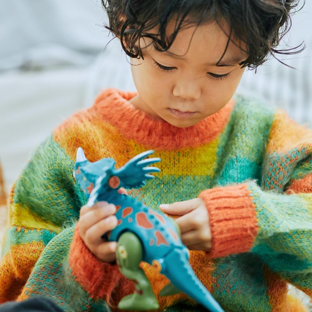 FO. SPIELZEUGKISTE Lernspielzeug DIY-Spielzeug Dinos Set mit 4 Stück (6581923) Dinosaurier-Bauspielzeug