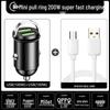 Huawei & Apple Mini Invisible Car Charger: Super Fast Charge Cigarette Lighter Adapter