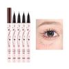 Xixi Eyeliner Pair Blossom Rain Fine Smooth Eyeliner Waterproof and Sweatproof Ultra-fine and Long-lasting, Easy To Color and Smudge-resistant Korean