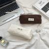 High Beauty Niche Student Wash Bag Makeup Organizer Bags Korean Point Pencil Case Ins Large Capacity Stationery Pouch