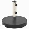 Day and Night - Day and Night Black Round Granite Parasol Base 20 Kg