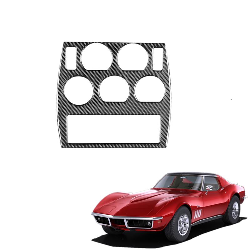 Für Chevrolet Corvette C3 Mittelkonsolen-Panelabdeckung Zierleiste