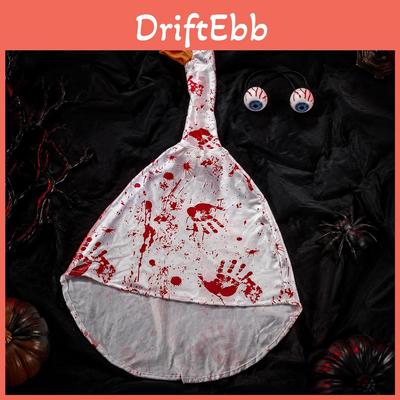 Ghostly Goose Costume With Blood Eye Mask For Haunted House Accessories