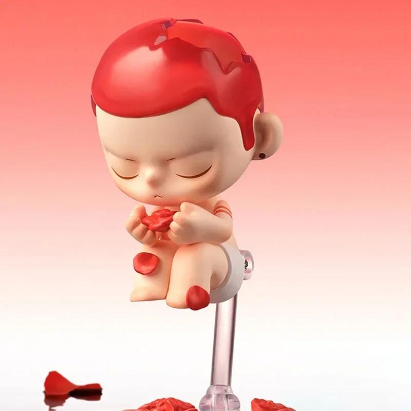 Popmart Kubo Breathing In Series Mystery Box Anime Pvc 100% Original Action Figure Collection Model Desktop Ornaments Doll Toys