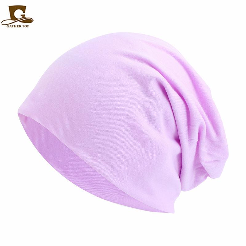 Men's and women's candy-colored pullover hats, stretch confinement hats, nightcaps, hip-hop headscarf hats JDU