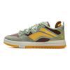 Li Ning Wave PRO Slip Resistant Abrasion Resistant Low Top Skateboard Shoes Men's Green Umber Yellow AECV003-1