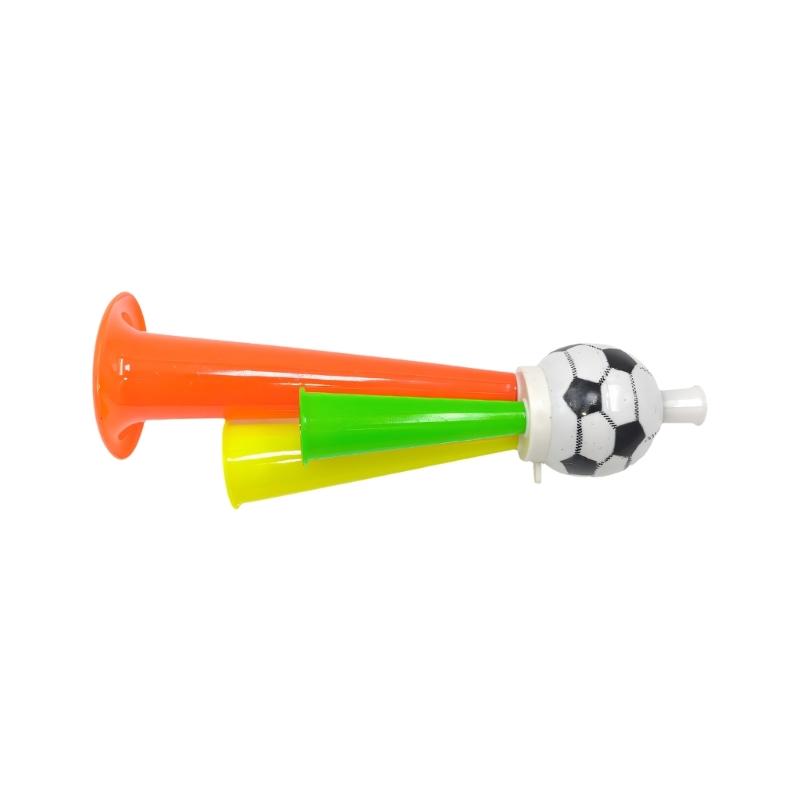 Set Of 10 Colorful Stadium Horns Random Color Soccer Fan Trumpet For Football Game And Group Gatherings