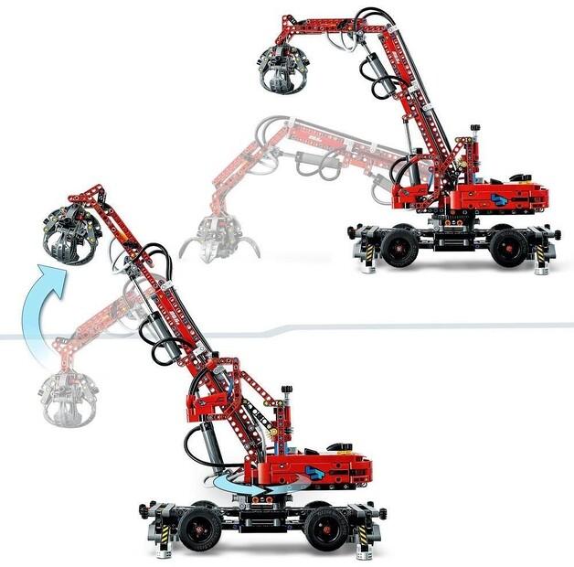 LEGO Technic 42144 Crane with Grab