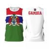 LANSE Basketball Jersey Sports Fitness Vest 3D Customized Men's Vest Casual, Comfortable, Loose, Quick-drying and Sweat-wicking