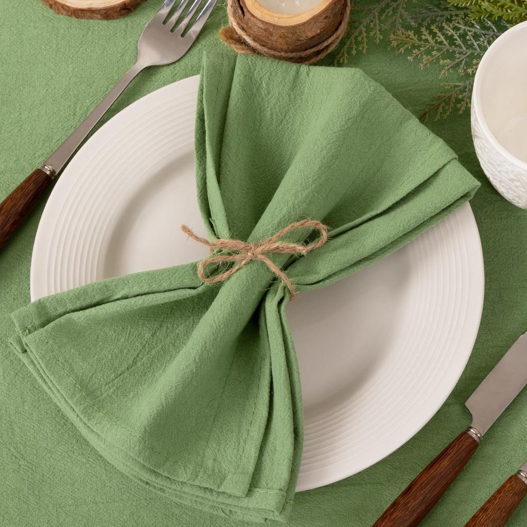 Cross-border Hot Sale Modern Square Cotton Cloth Napkin Kitchen Hotel Folded Birthday Wedding Party Table Decoration