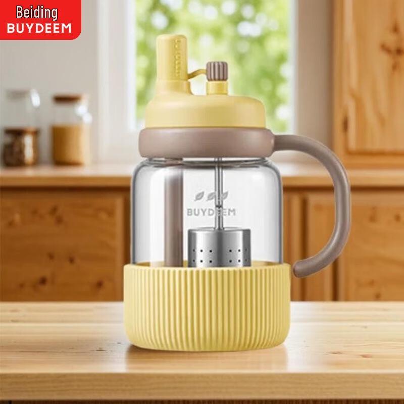 Buydeem 800ml Glass Tea Infuser Bottle