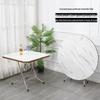 Compact Foldable Round Dining Table for 4 - Ideal for Small Apartments