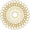 40PCS Metal Lobster Clasp 360 Degree Rotation Gold DIY Lobster Clasp for Handbags Wallets Jewelry Key Chains