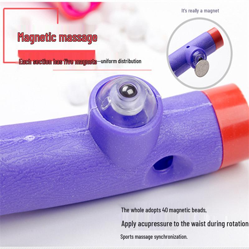 Boyu Single Row Detachable Hula Hoop for Adult Fitness