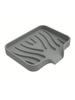 1PCS Silicone Soap Dish Solid Color Simple Style Self-Draining Non-Slip Countertop Sink Soap Holder Bathroom Storage Accessories