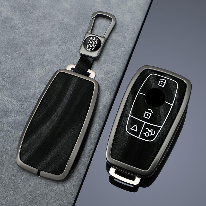 Interior Mouldings Zinc Alloy Car Remote Key Case Cover Shell For Mercedes Benz A C E S G Class GLC CLE CLA GLB GLS W177 W205 W2