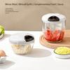 500ML/900ML Manual Rope Grinder Easy Clean Multi-Purpose Garlic Chopper Durable Portable Vegetable Onion Cutter Garlic Chop