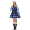 Judy Mxl Comfortable Hopps Police Uniform From Zootopia For Roleplaying Womens