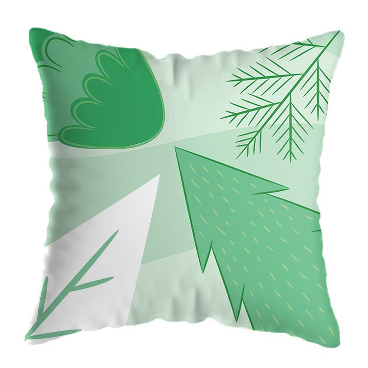 

С Рождеством Христовым наволочка Снеговик Лось с принтом наволочка для дивана мультяшная наволочка для дома 45*45 CM