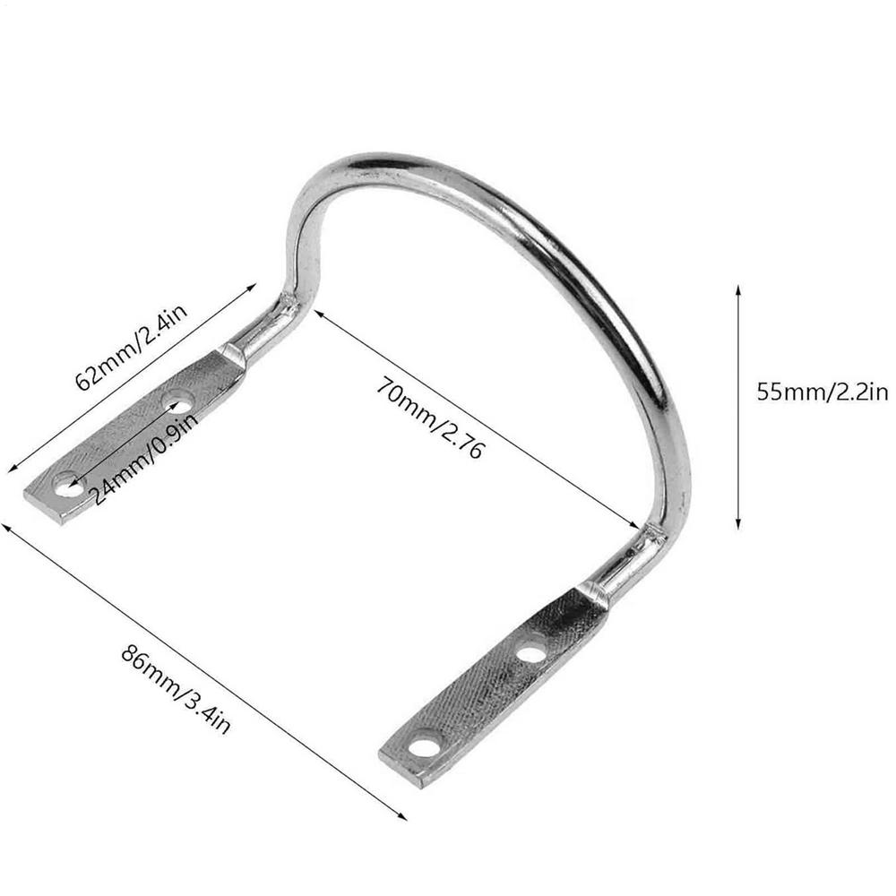 

Hammer Loop 4 Pieces U Shape Hammer Holster Belt Tool Hook Clip Gardening Accessories For Electricians Mallet Garage Hatchet