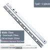 17mm Ultra-Narrow Bi-directional Ball Bearing Mini Slide Rail