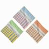 ORI365 Imabari Towel Gauze Made In Round and Striped Low Suitable for Men and Women Handkerchiefs, 3-Piece Set, 100% Cotton, Japan, Absorbent,