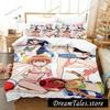 3D Printed Anime We Never Learn Bedding Set Duvet Cover Bedroom Comforter Single Twin King _Size Quilt Cover Home Textiles