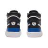 Puma Ralph Sampson Mid Synthetikleder Strapazierfähige High-Top-Sneaker Unisex-Sneaker Schwarz Weiß 370847-17