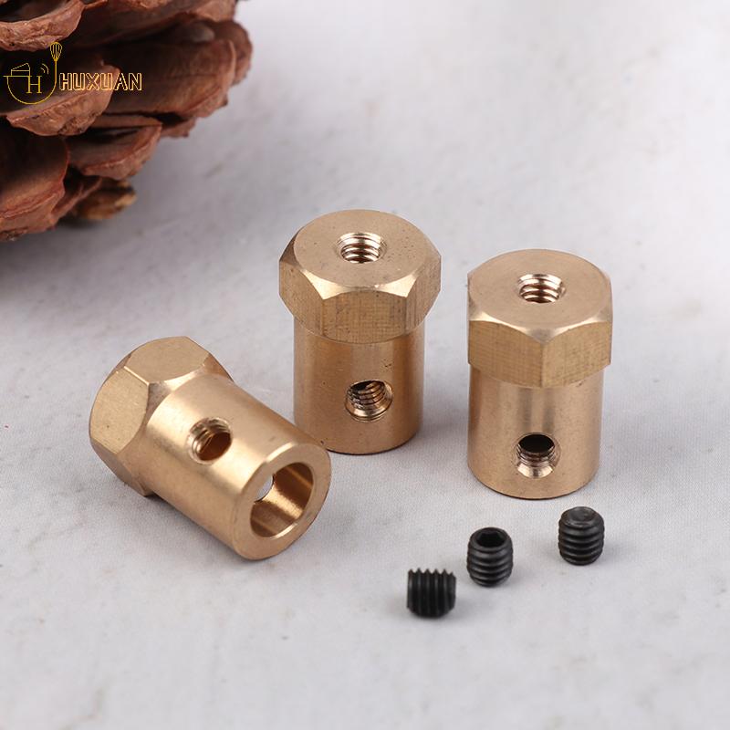 

1Pc Wheel Hex Coupling Coupler With Screws Brass Sleeve Adapter Tire Connector 3/4/5/6/7/8MM For RC Boat Car Spare Parts 8MM