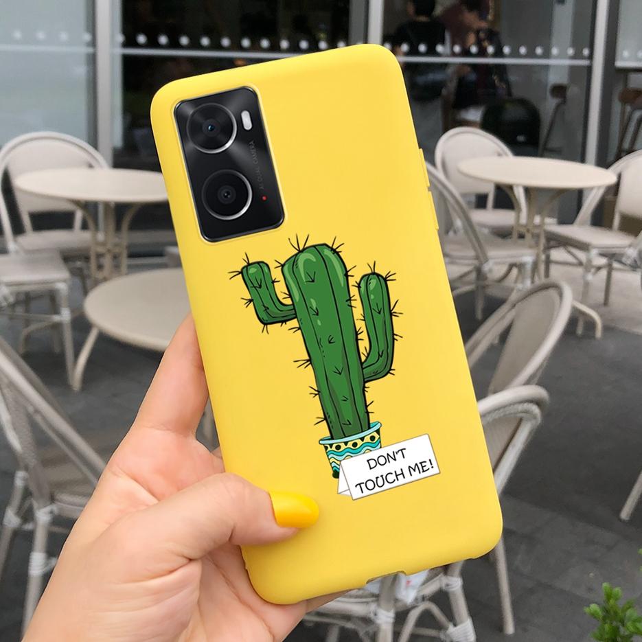 For Oppo A76 Case CPH2375 Fashion Cartoon Girls Cover For Oppo A96 Soft Silicone Case For Oppo A36 A 76 96 OppoA76 OppoA96 Shell