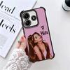 A-Ariana G-Grande Plating Phone Case For Xiaomi Redmi Note 14 15 Pro Plus 13 12 11 11S 11T 10 9S 9 5G Anti-Fall Airabag Cover