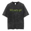 Charli Xcx Brat  Arena Tour Washed T Shirts Men Women Fashion Pop Music Tshirts Cotton Vintage Tshirt Oversized Streetwear