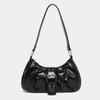 Underarm Bag Meilad Style Spicy Girl Y2K Handheld Small Bag Retro Waste Earth Style Vintage Leather Shoulder Bag