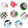 AT21-DIY Sewing Stitching Punch Carving Kit Silhouette Cameos Lettering Tool Silhouette Accessories 18Piece