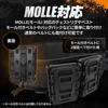 MILQUEST Magazine Pouch, Fits M4, AK, P90, SCAR, and More, MOLLE Belt Compatible, Airsoft Soft Shell, Scorpion Style (Set of 2, Black)
