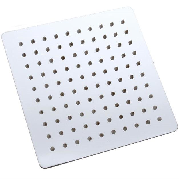 Stainless Steel Handheld Water-Saving Shower Head - Round/Square Design