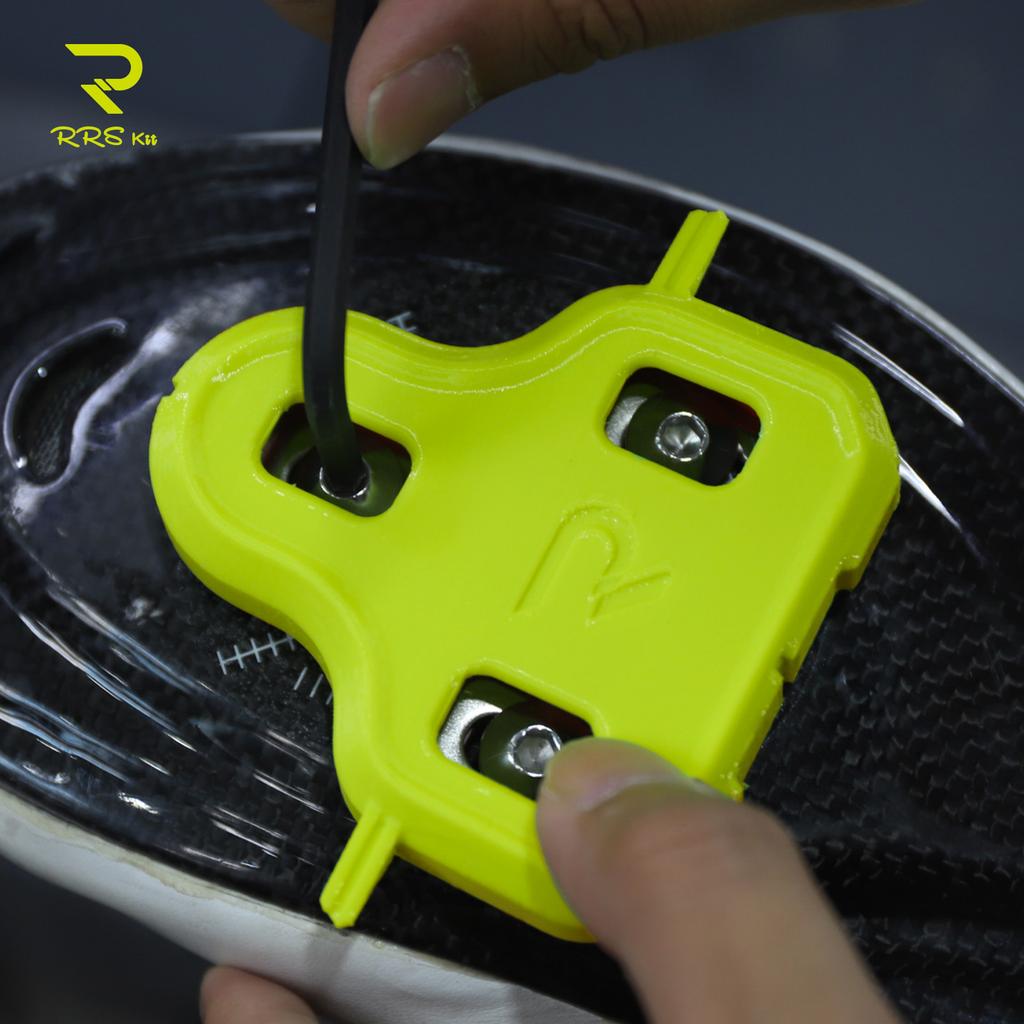 RRSKIT Road Bike Cleat Simple Adjustment Tool For Shimano SPD For LOOK K-E-O Road Cleats Lightweight Locking Shoes Cleat Tool 6
