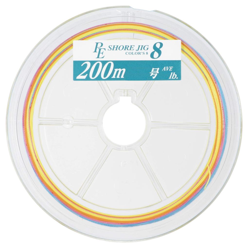 YAMATOYO PE line PE shore jig 8 200m No. 4